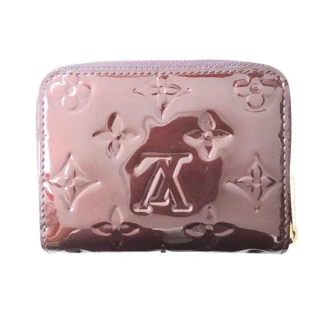 Louis Vuitton Porte Monnaie Zippy  Patent Leather Wallet  ()