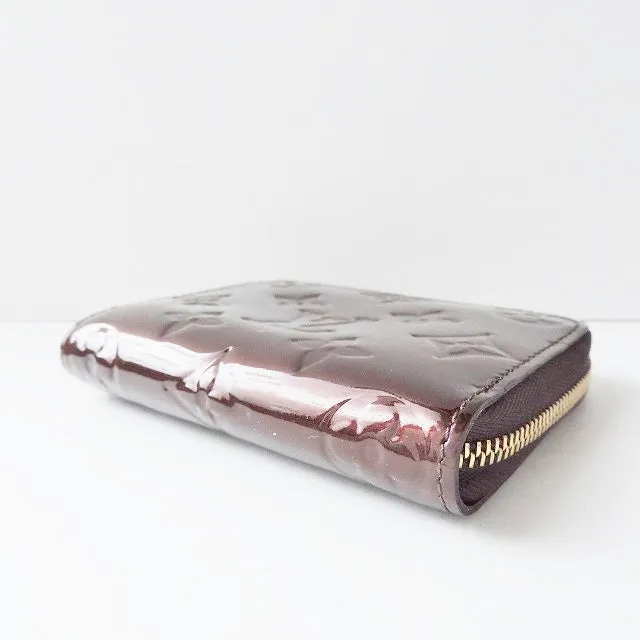 Louis Vuitton Porte Monnaie Zippy  Patent Leather Wallet  ()