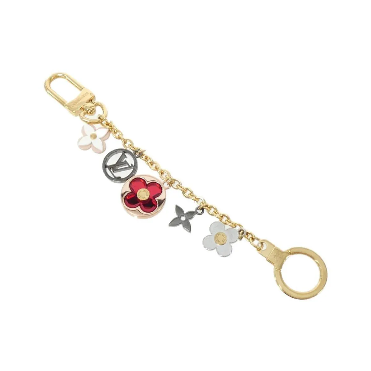 Louis Vuitton Vision Sac Shennou Flash Flower M80241 Keyring