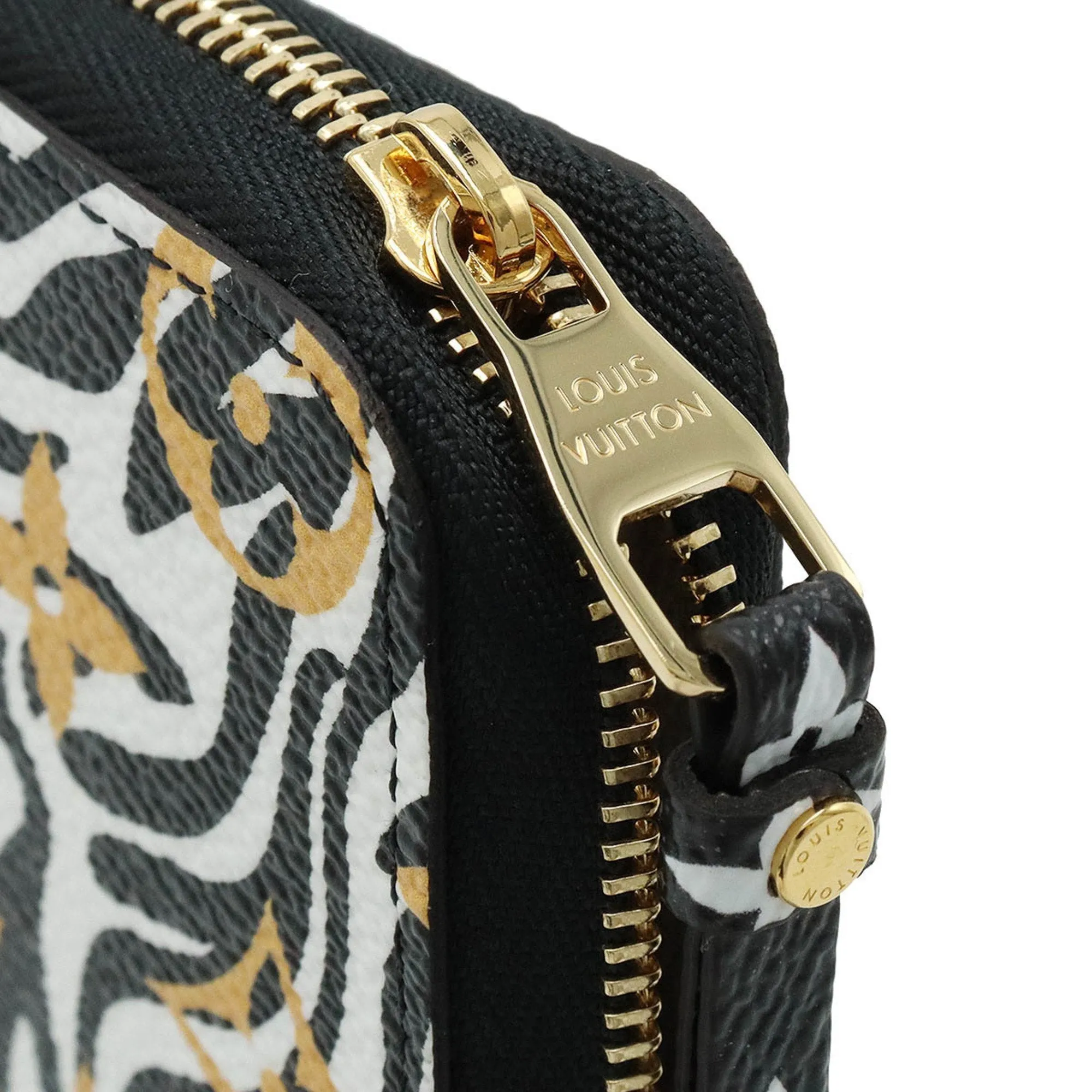 Louis Vuitton Zippy Coin Purse  Canvas Wallet  ()