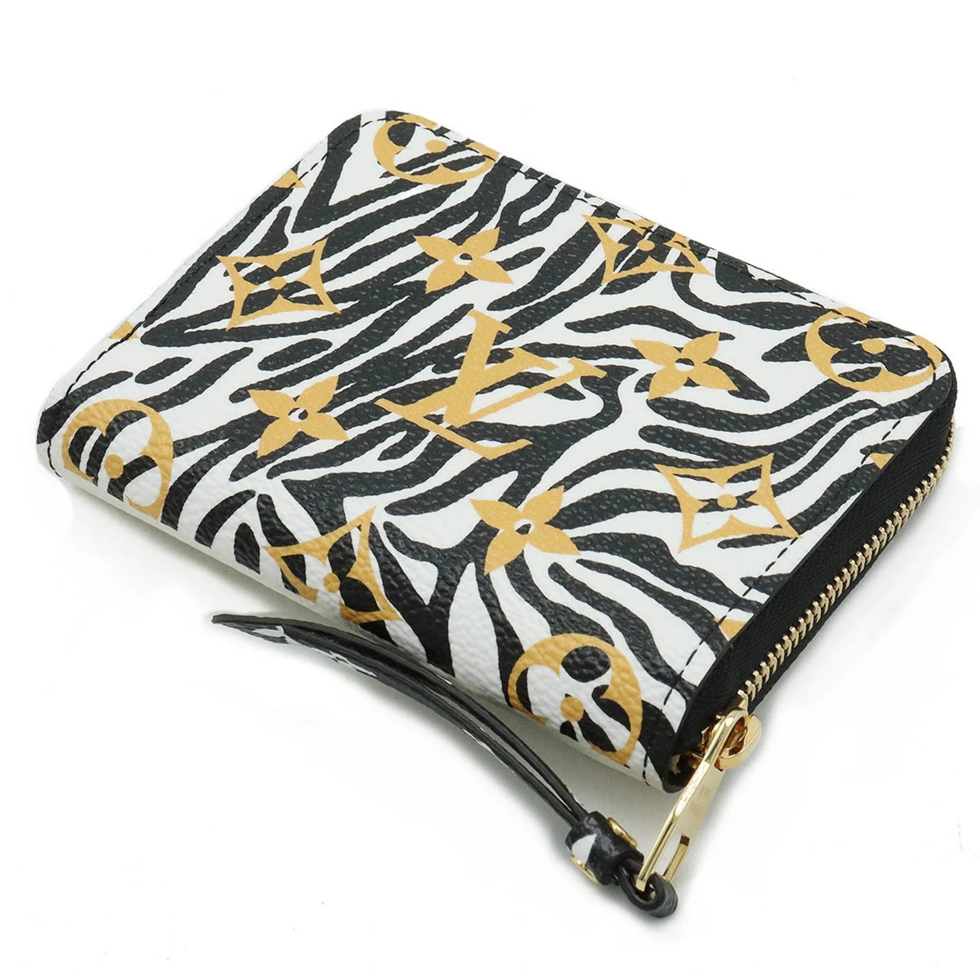 Louis Vuitton Zippy Coin Purse  Canvas Wallet  ()