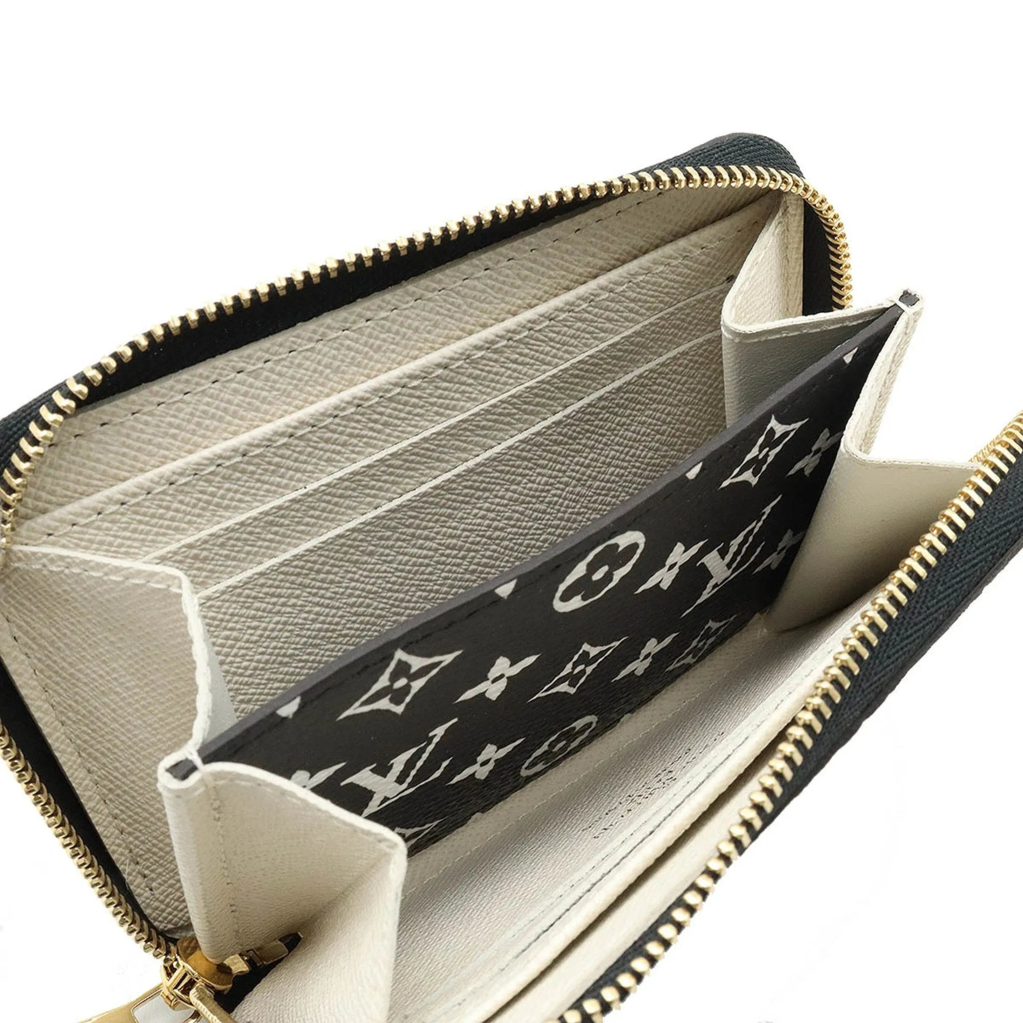 Louis Vuitton Zippy Coin Purse  Canvas Wallet  ()