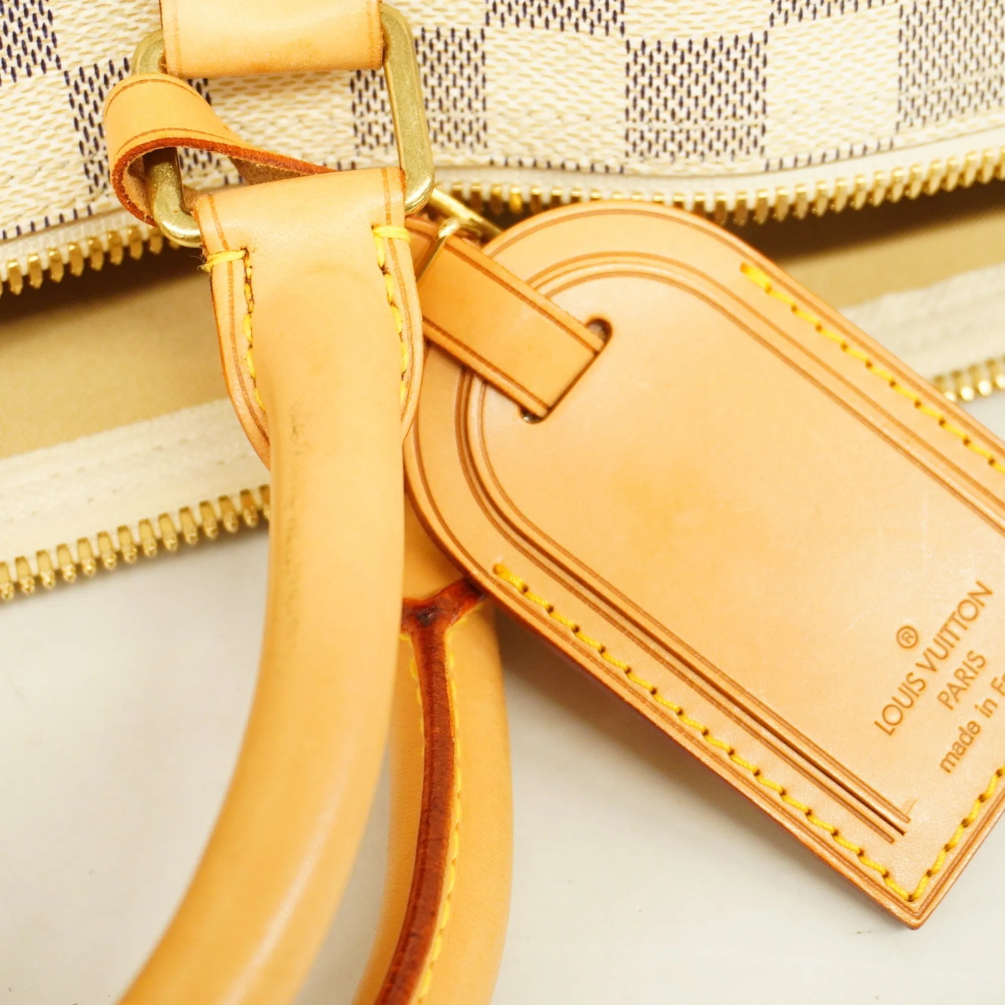 LOUIS VUITTONAuth  Damier Azur Keepall 50 N41430 Boston Bag
