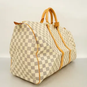 LOUIS VUITTONAuth  Damier Azur Keepall 50 N41430 Boston Bag