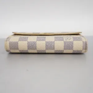 LOUIS VUITTONAuth  Damier Azur Portofeuil Alexandra N63068 Women's Wallet