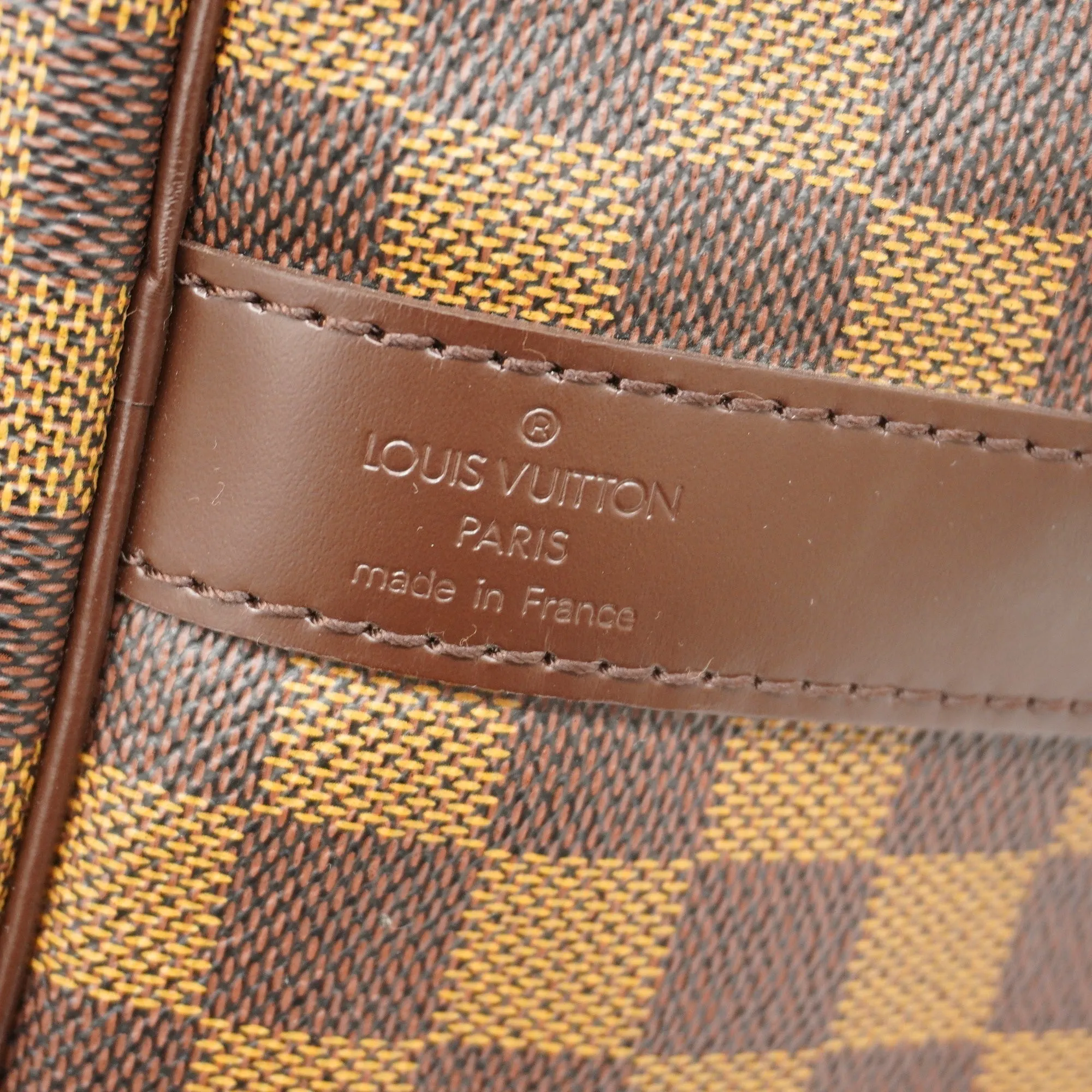 LOUIS VUITTONAuth  Damier Keepall Bandouliere 55 N41414 Boston Bag