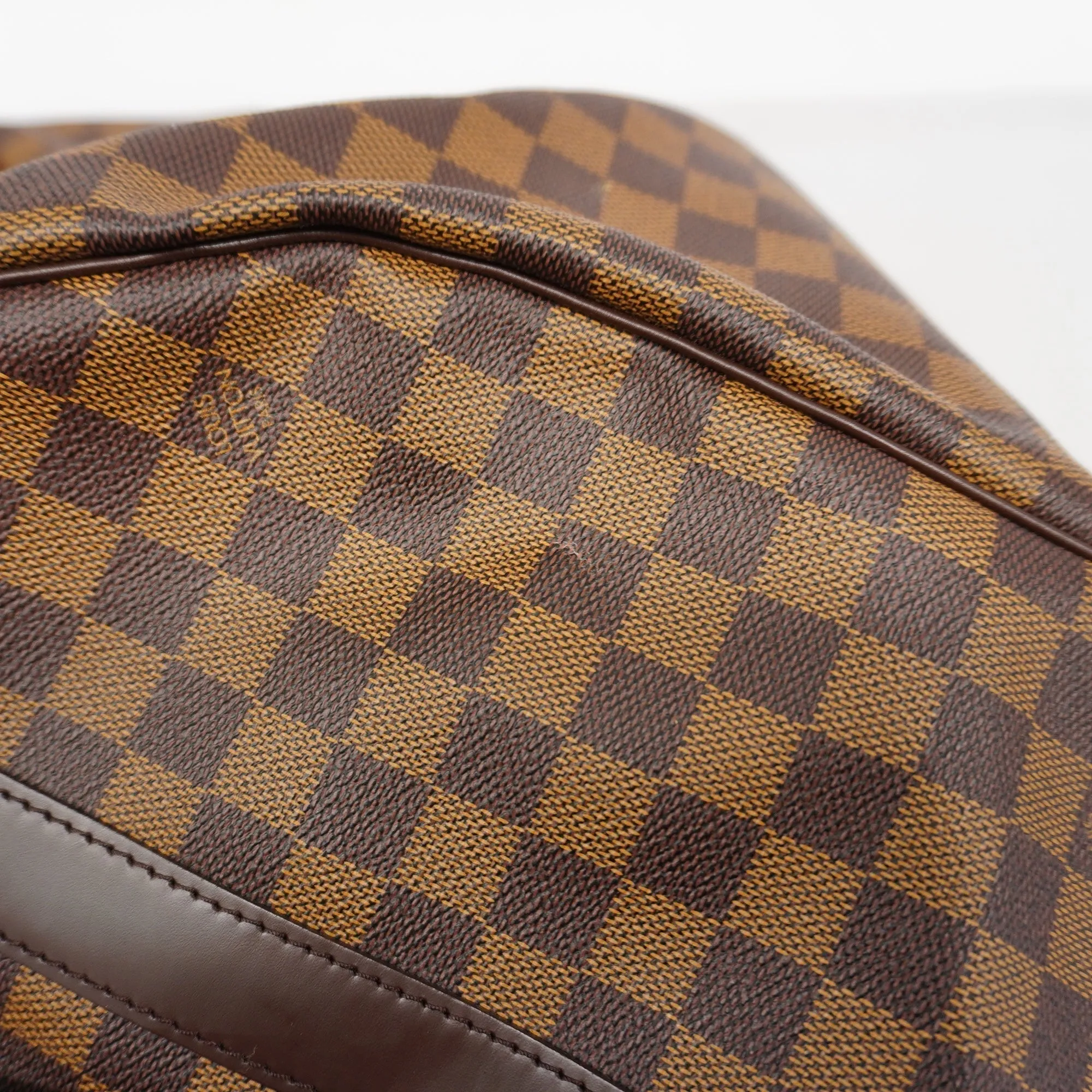 LOUIS VUITTONAuth  Damier Keepall Bandouliere 55 N41414 Boston Bag