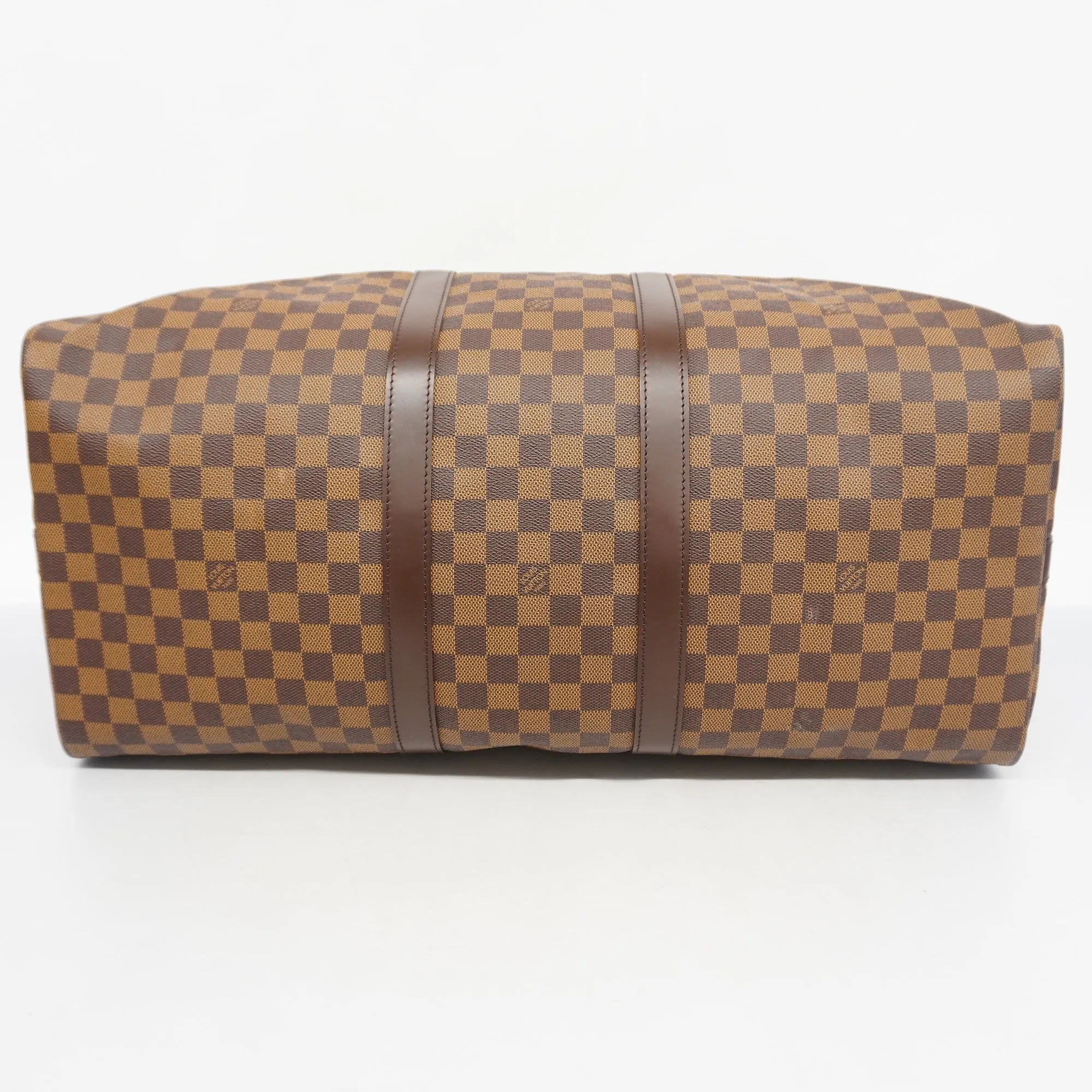 LOUIS VUITTONAuth  Damier Keepall Bandouliere 55 N41414 Boston Bag