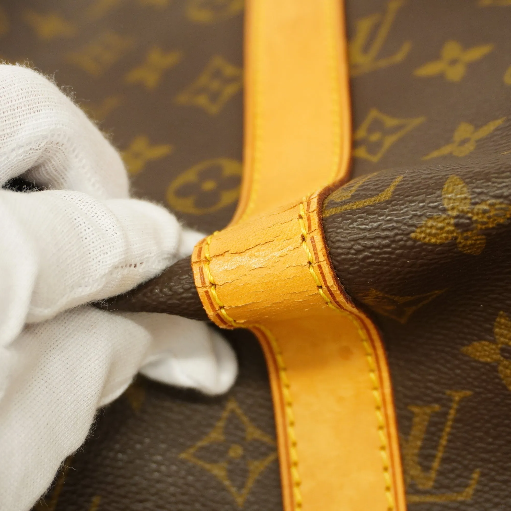 LOUIS VUITTONAuth  Monogram Keepall 45 M41428 Unisex Boston Bag