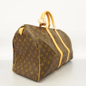 LOUIS VUITTONAuth  Monogram Keepall 45 M41428 Unisex Boston Bag