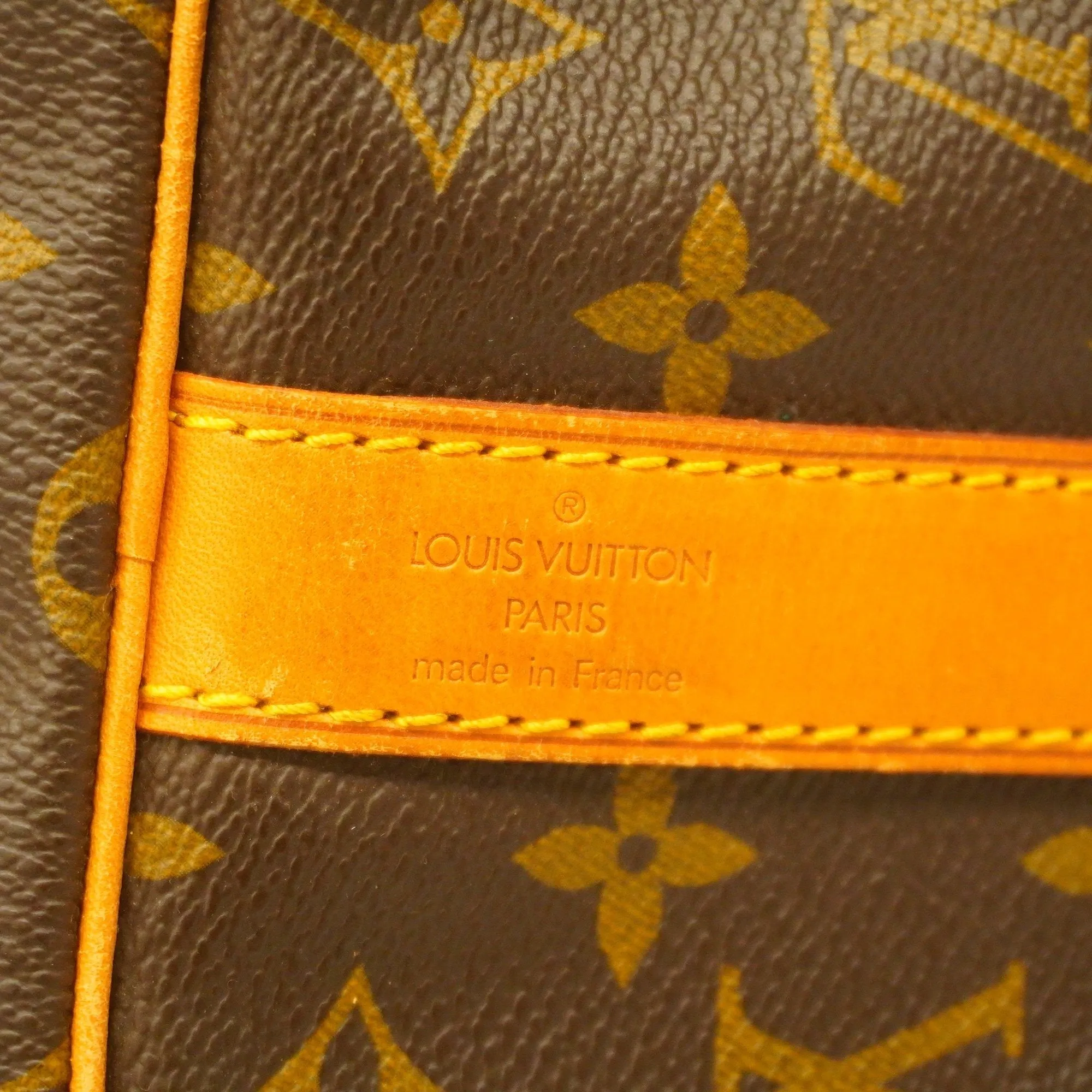 LOUIS VUITTONAuth  Monogram Keepall Bandouliere 45 M41418 Boston Bag