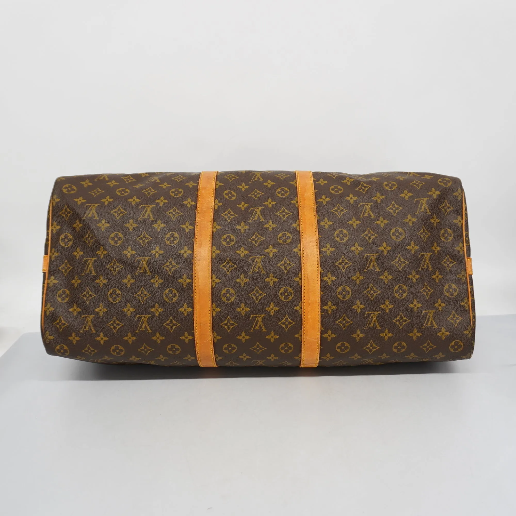 LOUIS VUITTONAuth  Monogram Keepall Bandouliere 60 M41412 Boston Bag