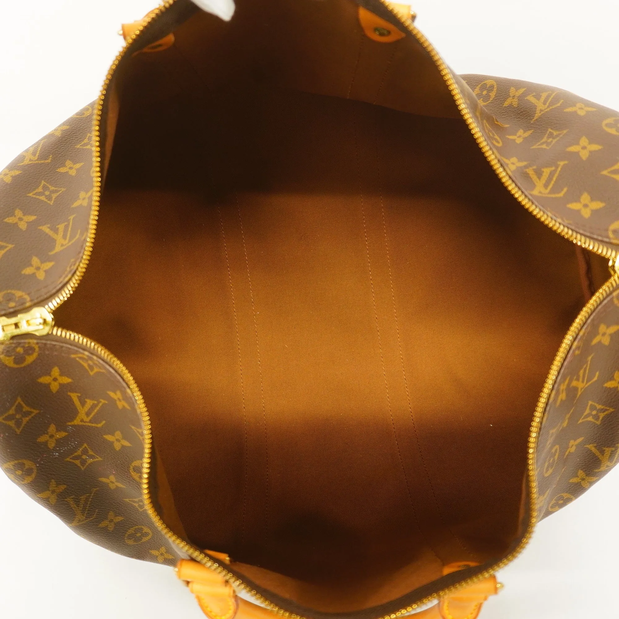LOUIS VUITTONAuth  Monogram Keepol 50 M41426 Boston Bag