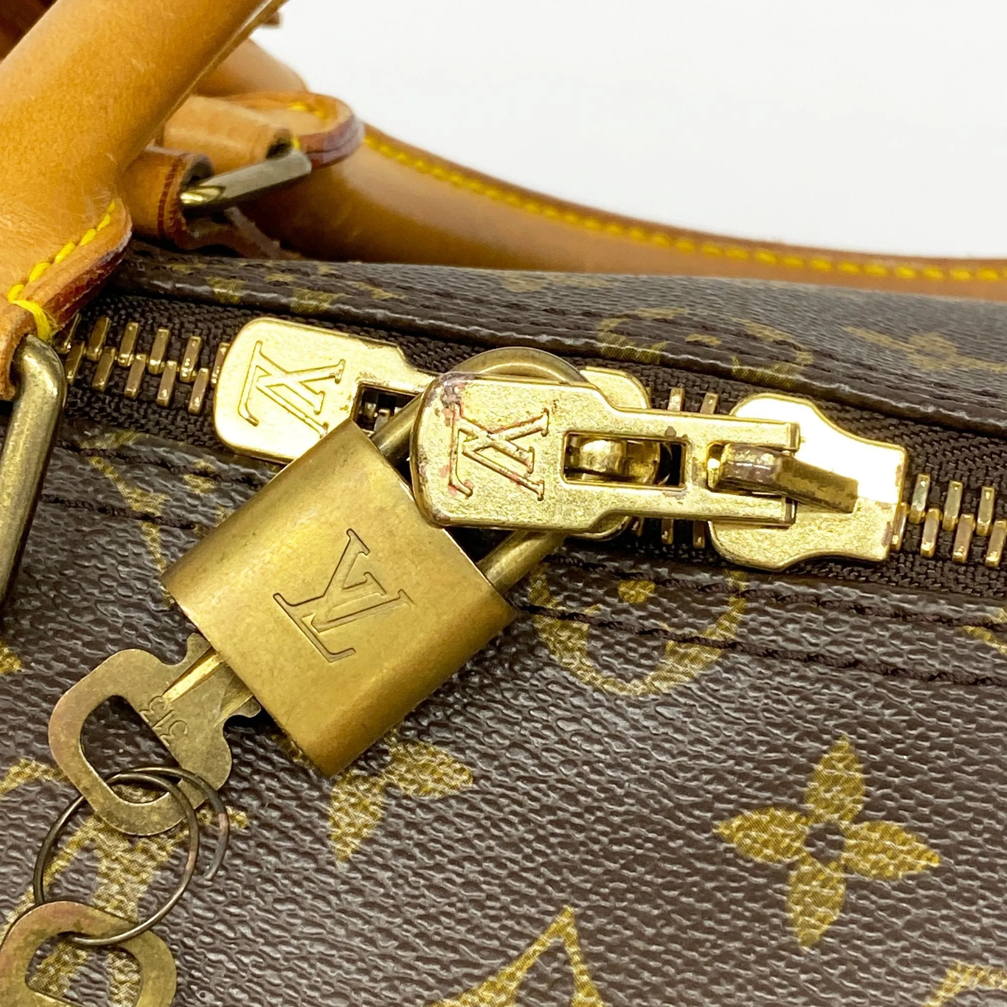 LOUIS VUITTONAuth  Monogram Keepol 50 M41426 Unisex Boston Bag
