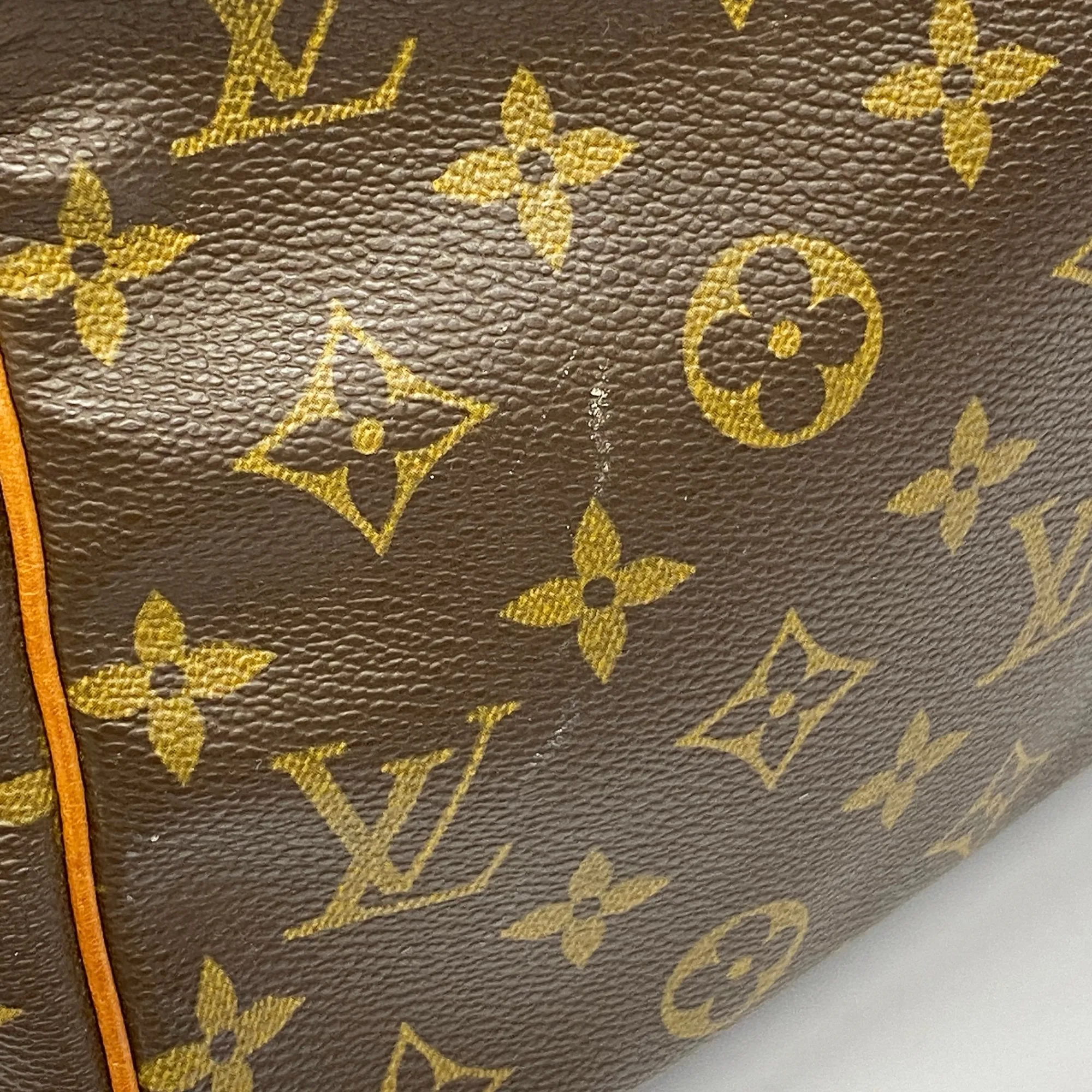 LOUIS VUITTONAuth  Monogram Keepol 50 M41426 Unisex Boston Bag