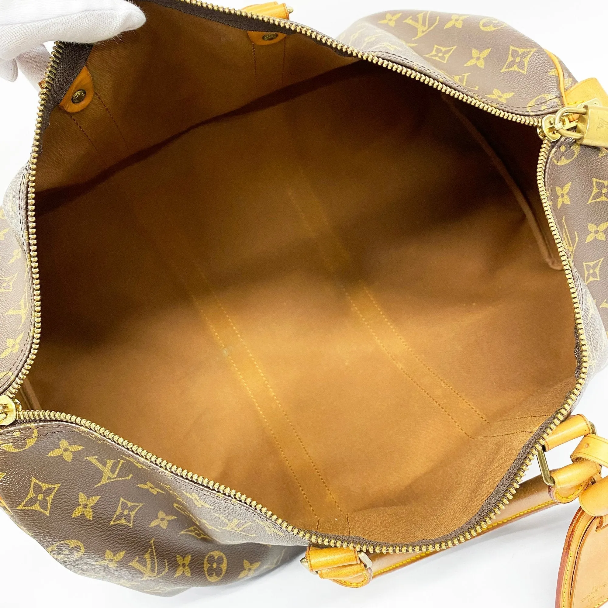 LOUIS VUITTONAuth  Monogram Keepol 50 M41426 Unisex Boston Bag