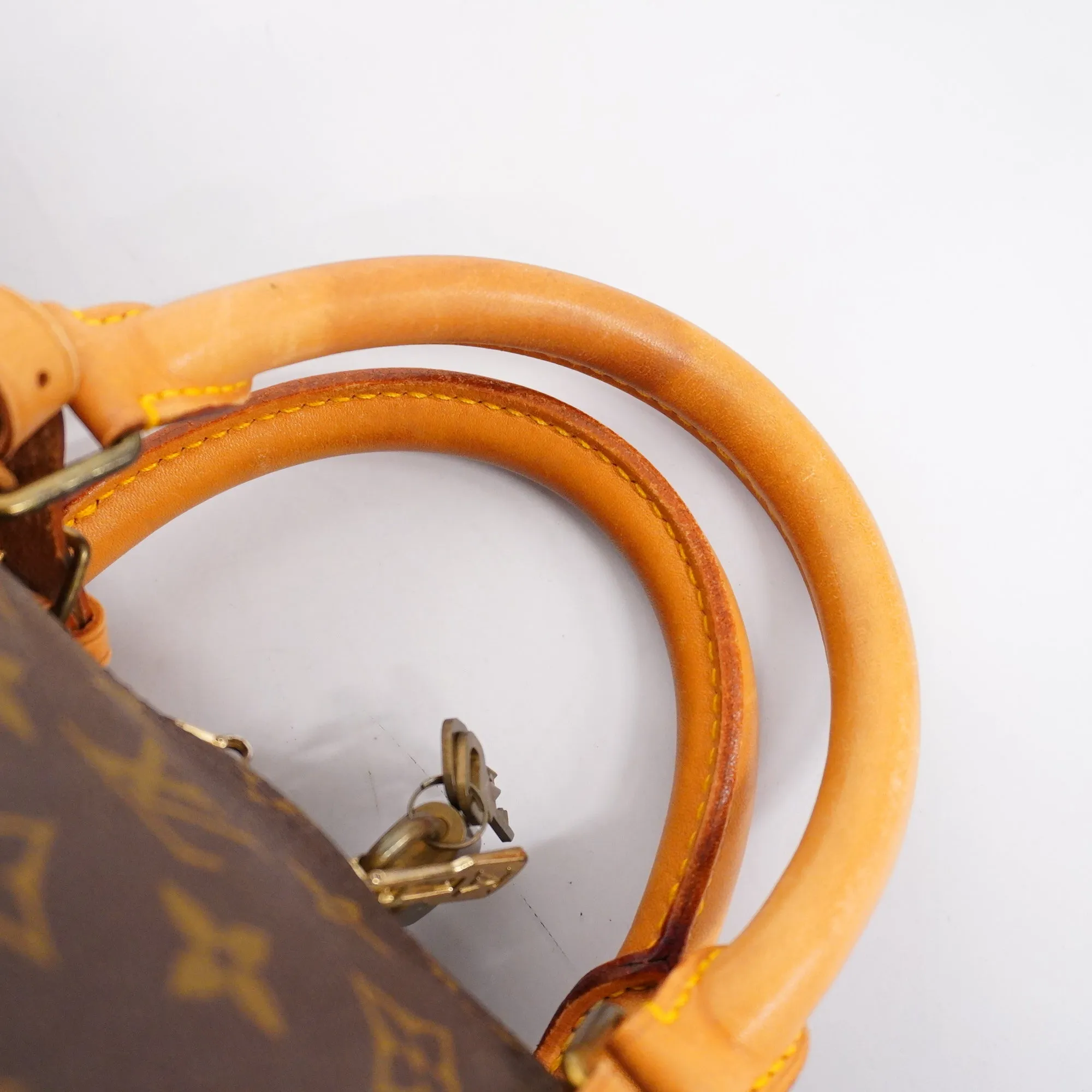 LOUIS VUITTONAuth  Monogram Keepol 55 M41424 Boston Bag