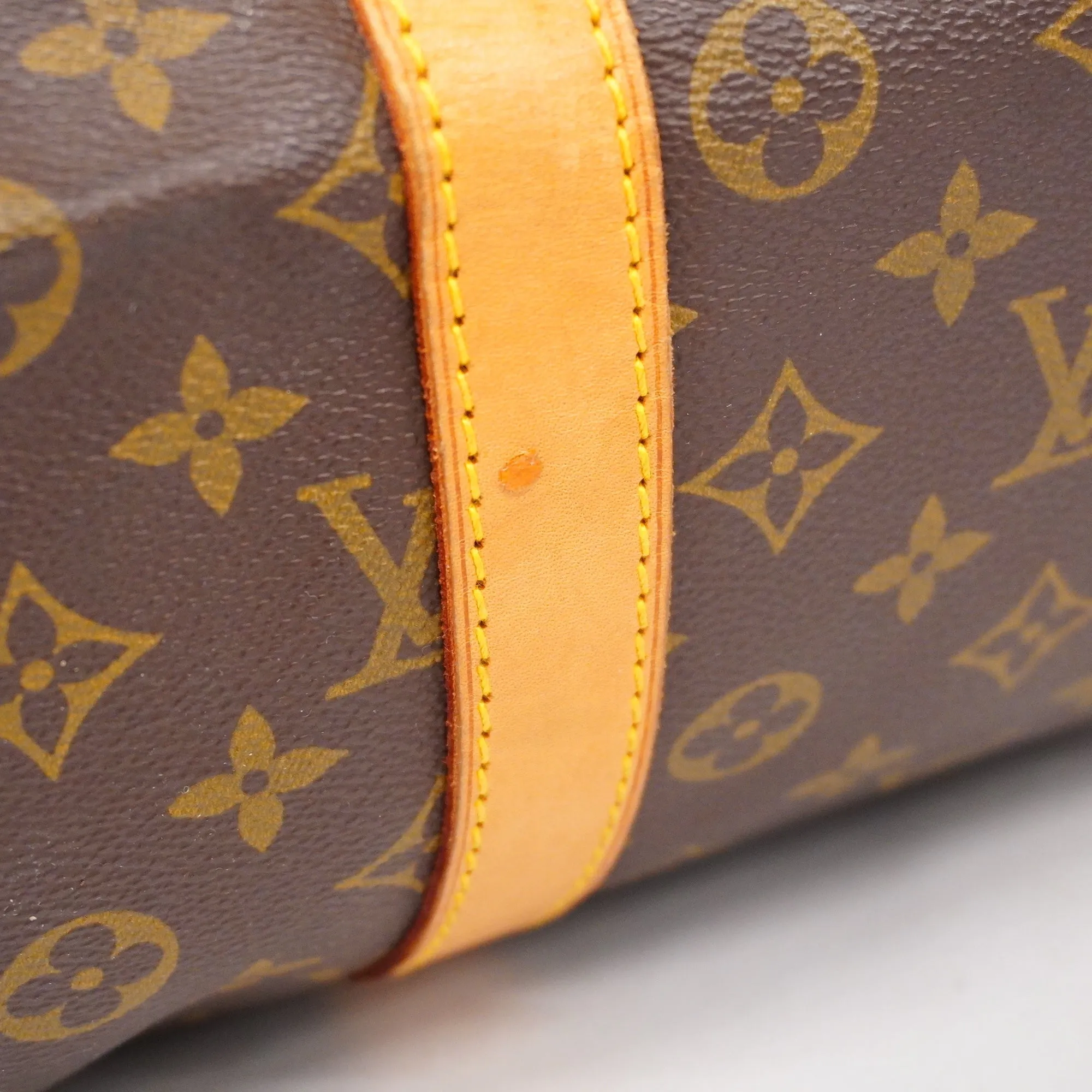 LOUIS VUITTONAuth  Monogram Keepol 55 M41424 Boston Bag