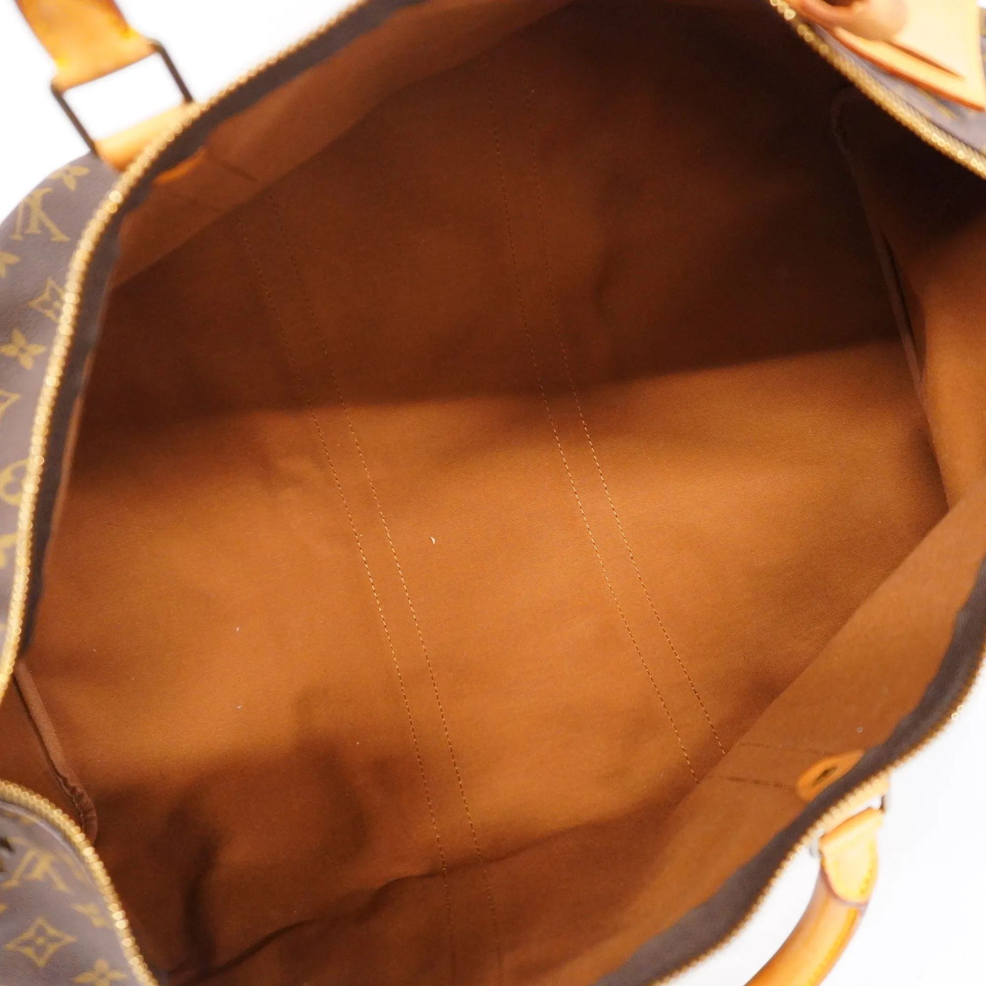 LOUIS VUITTONAuth  Monogram Keepol 55 M41424 Boston Bag