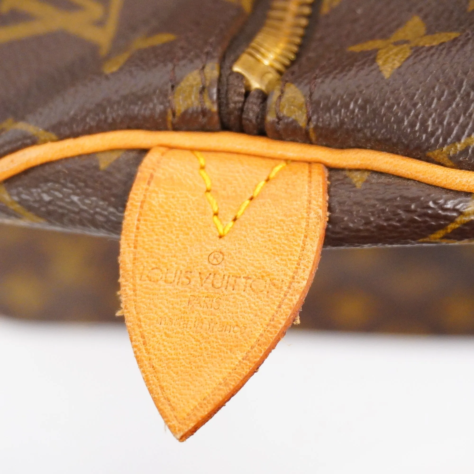 LOUIS VUITTONAuth  Monogram Keepol 55 M41424 Boston Bag