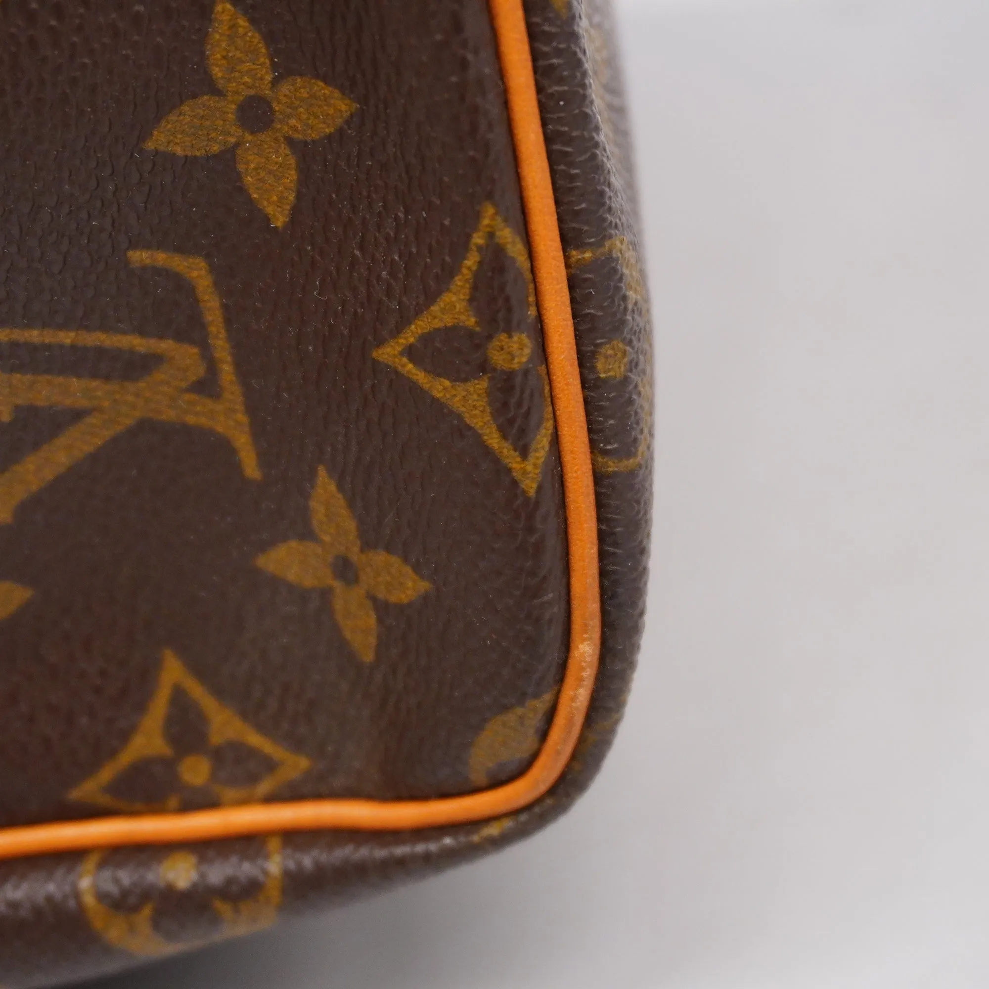 LOUIS VUITTONAuth  Monogram Keepol 55 M41424 Boston Bag