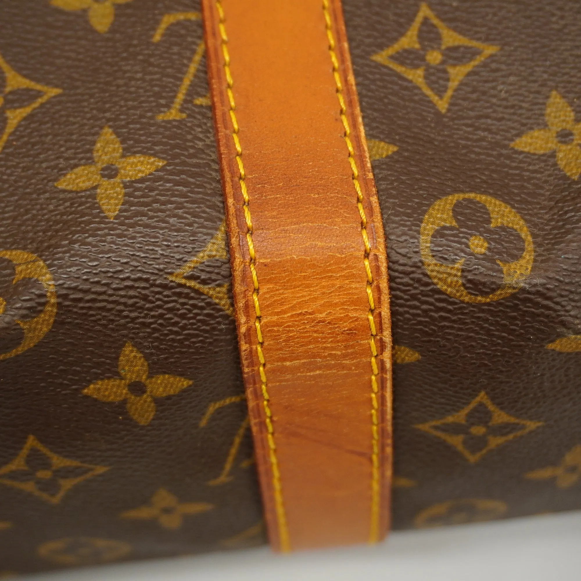 LOUIS VUITTONAuth  Monogram Keepol 55 M41424 Men,Women Boston Bag