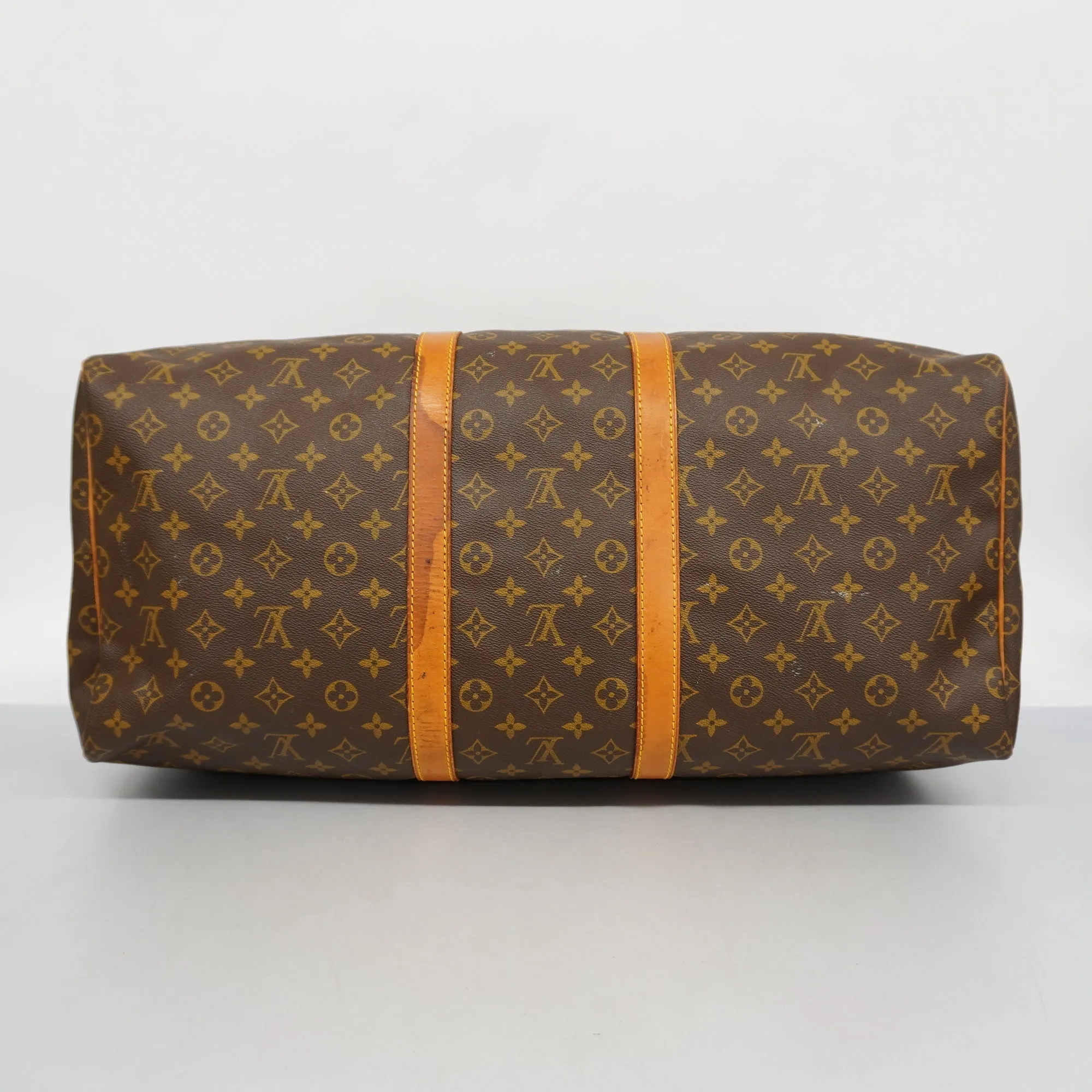 LOUIS VUITTONAuth  Monogram Keepol 55 M41424 Men,Women Boston Bag