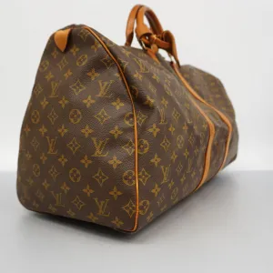 LOUIS VUITTONAuth  Monogram Keepol 55 M41424 Men,Women Boston Bag