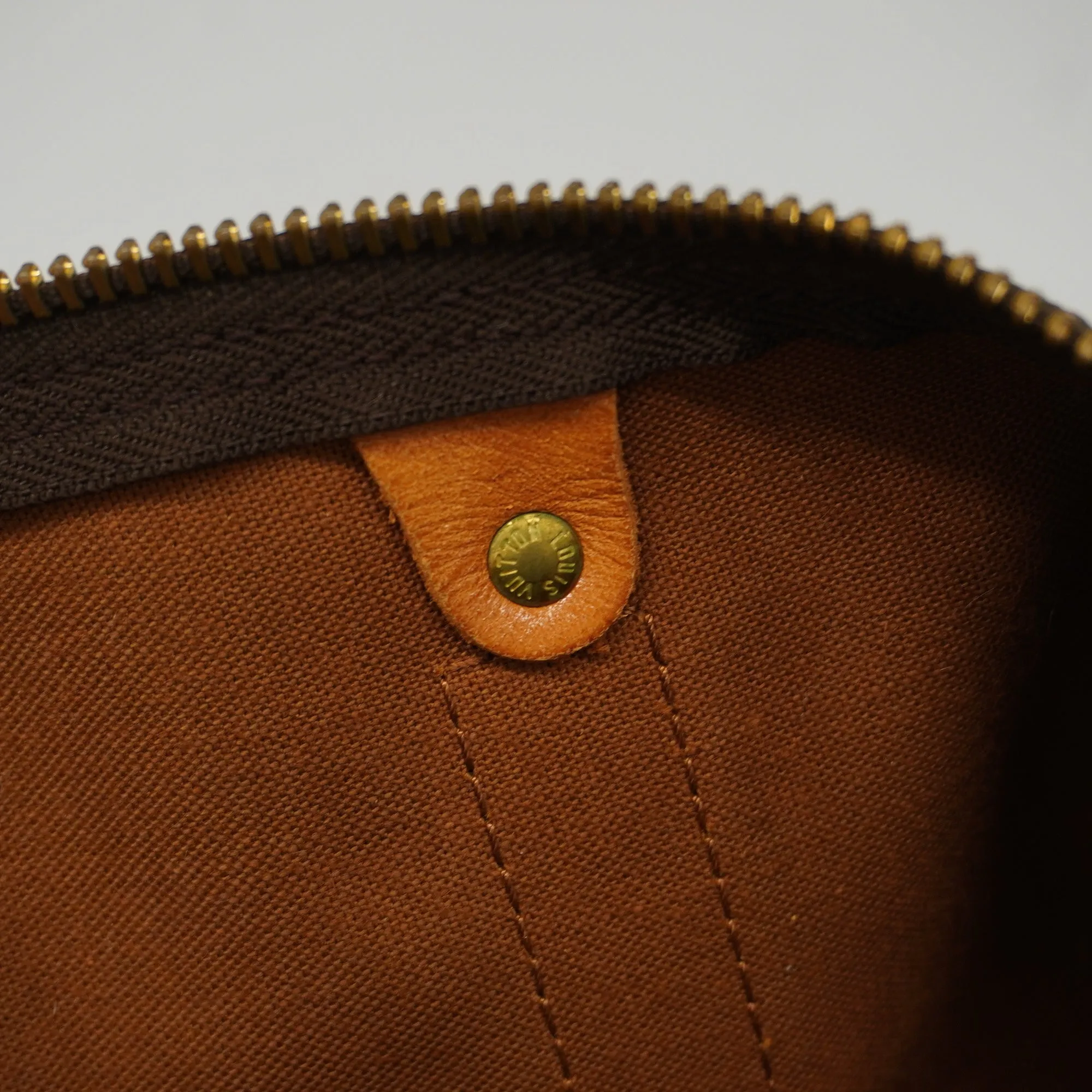 LOUIS VUITTONAuth  Monogram Keepol 55 M41424 Men,Women Boston Bag