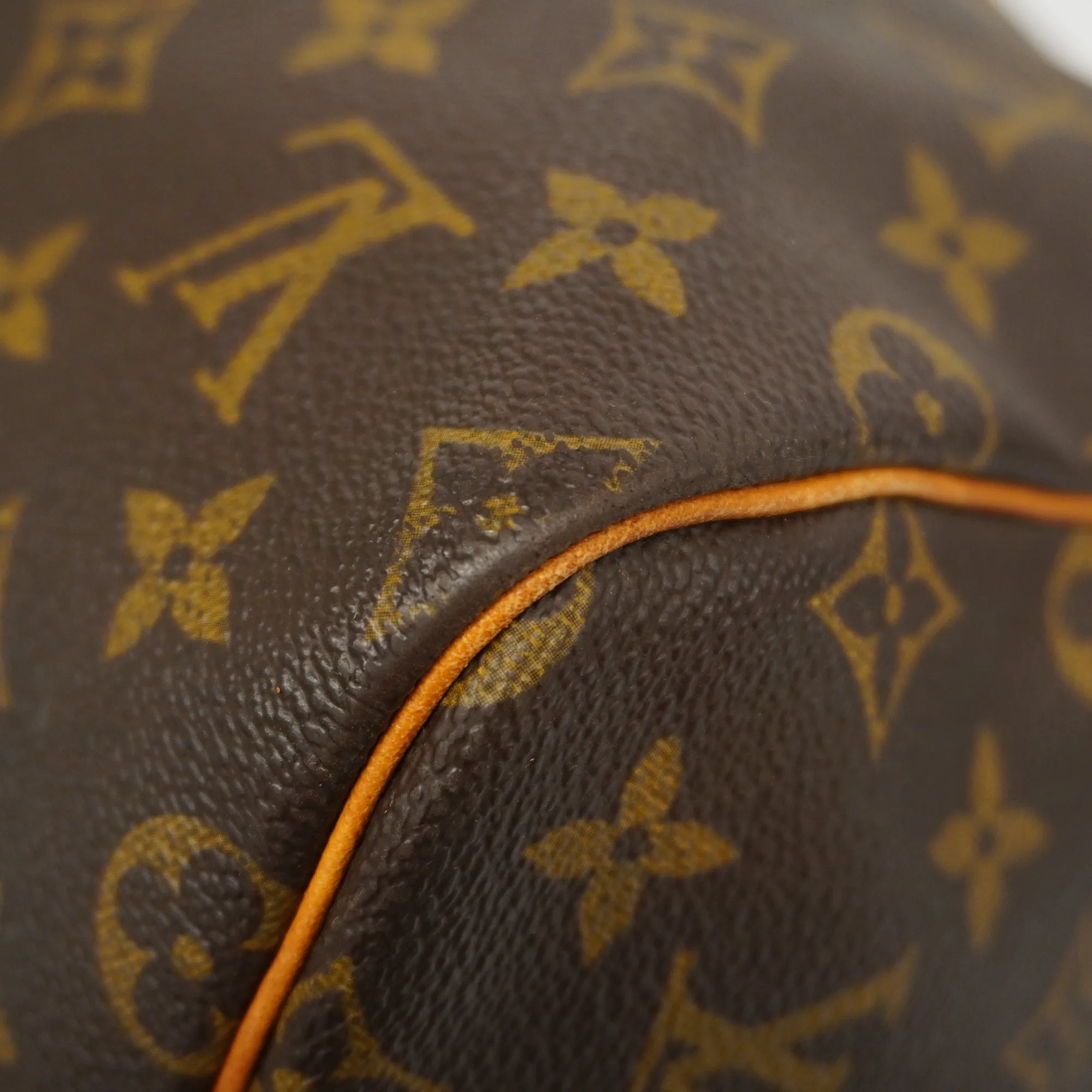LOUIS VUITTONAuth  Monogram Keepol 55 M41424 Unisex Boston Bag