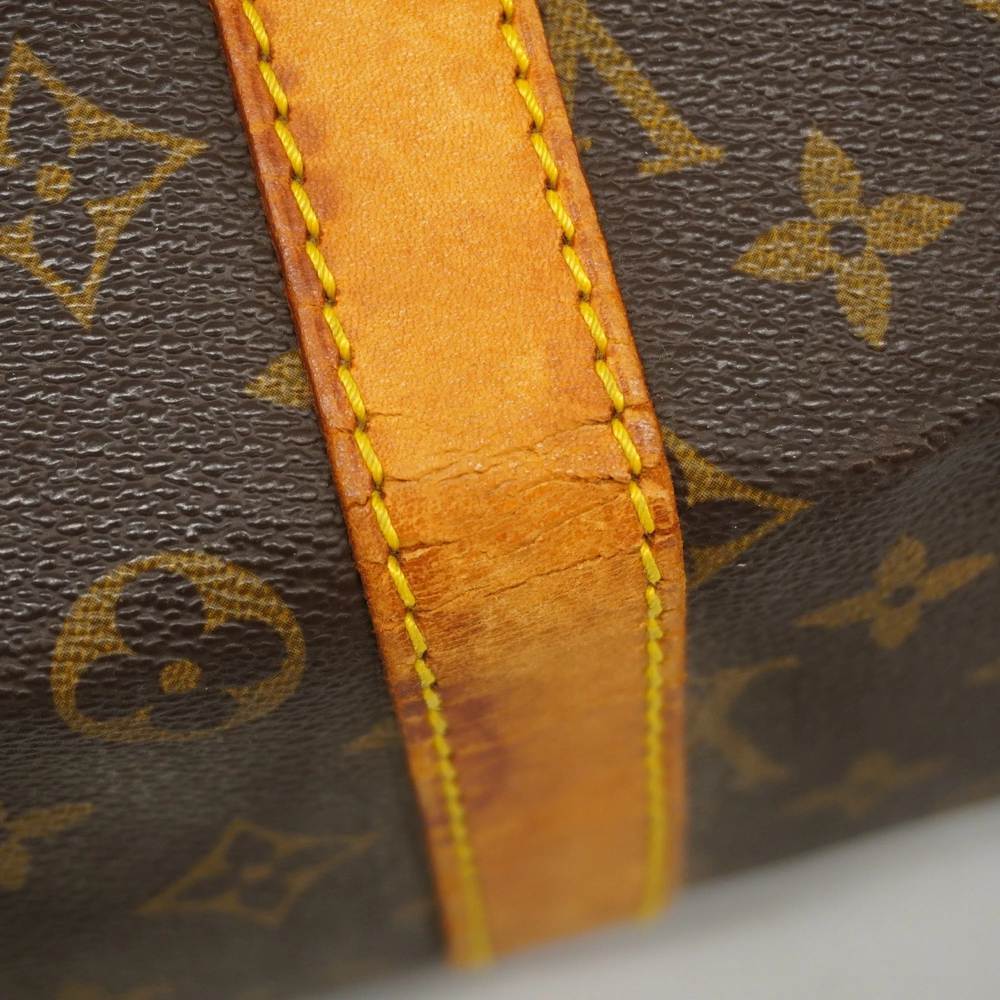LOUIS VUITTONAuth  Monogram Keepol 55 M41424 Unisex Boston Bag