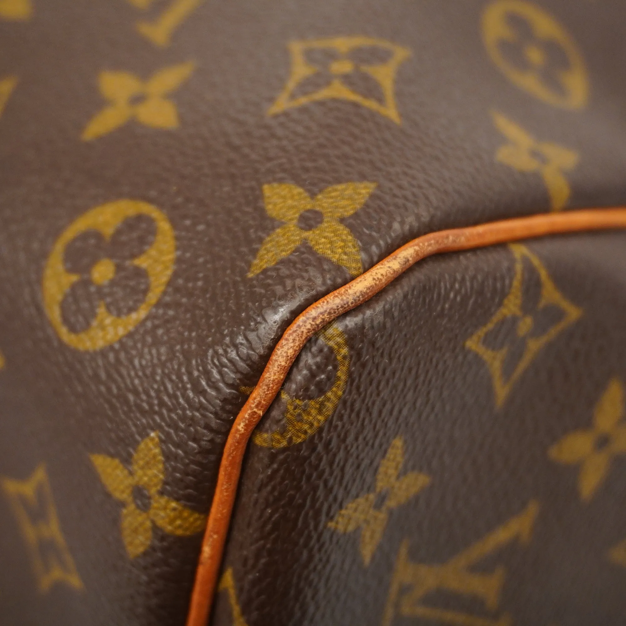 LOUIS VUITTONAuth  Monogram Keepol 60 M41422 Unisex Boston Bag