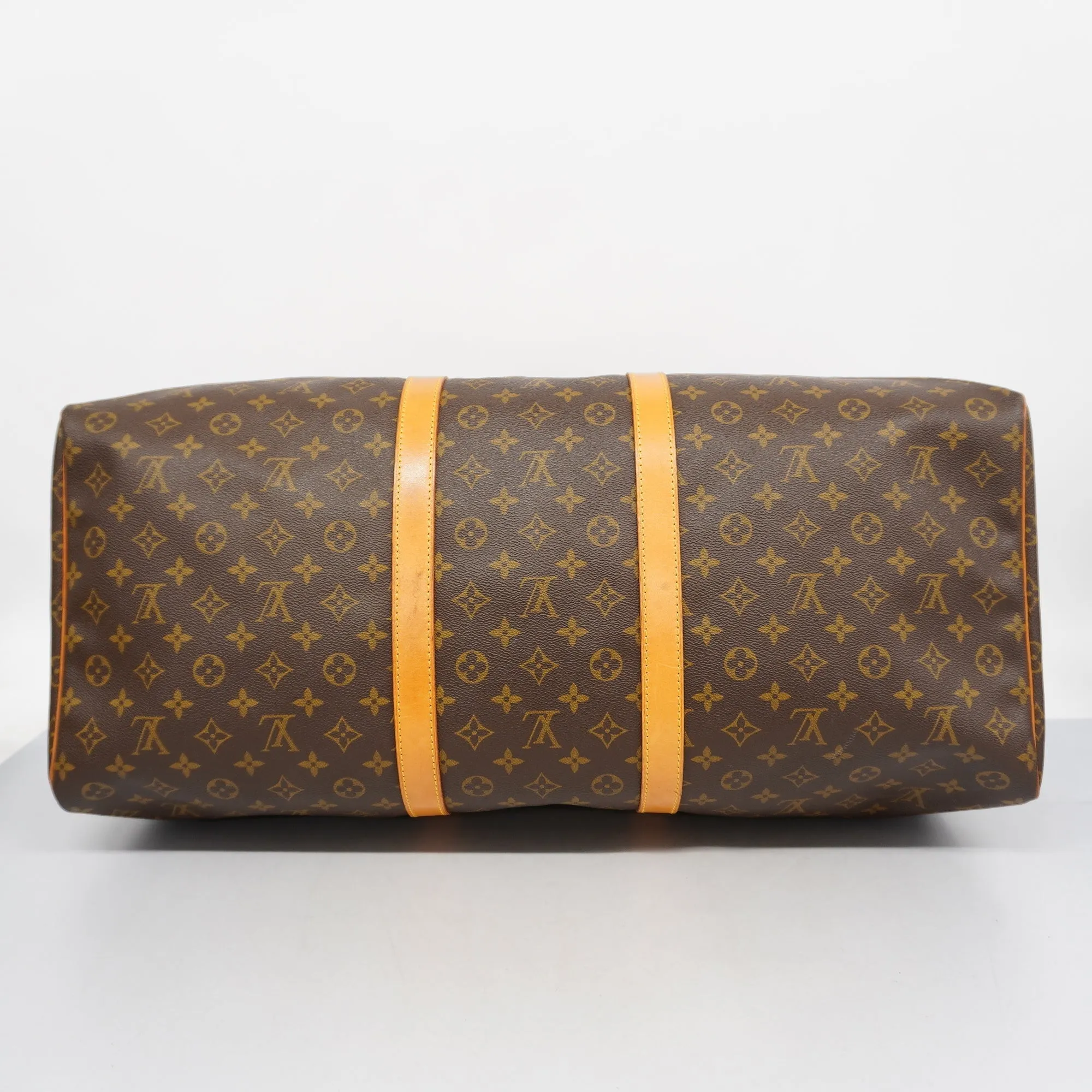 LOUIS VUITTONAuth  Monogram Keepol 60 M41422 Unisex Boston Bag