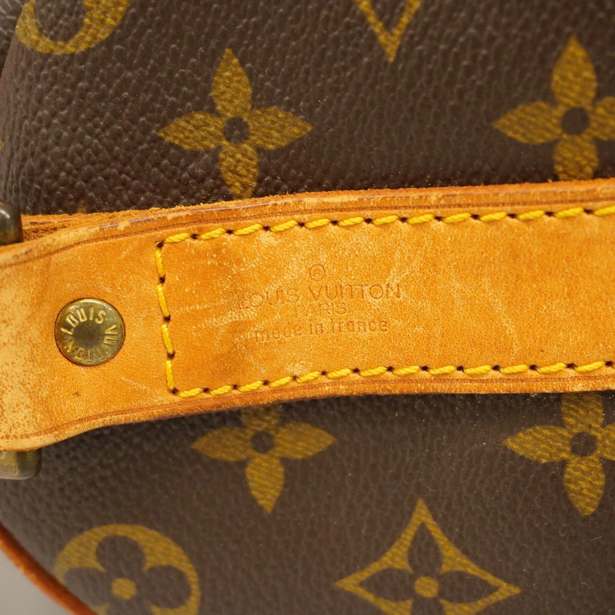 LOUIS VUITTONAuth  Monogram Keepol Bandolier 50 M41416 Boston Bag