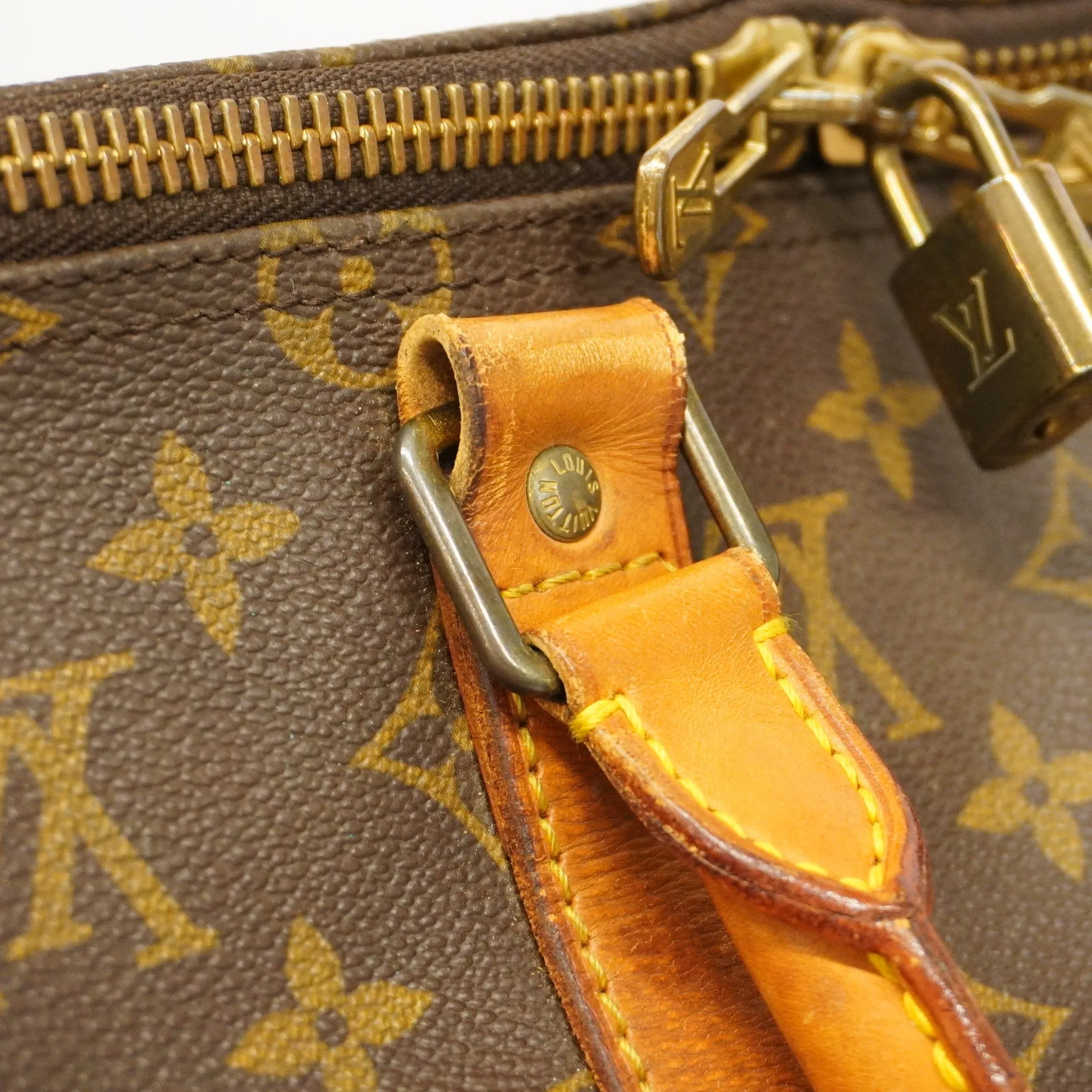 LOUIS VUITTONAuth  Monogram Keepol Bandolier 50 M41416 Boston Bag