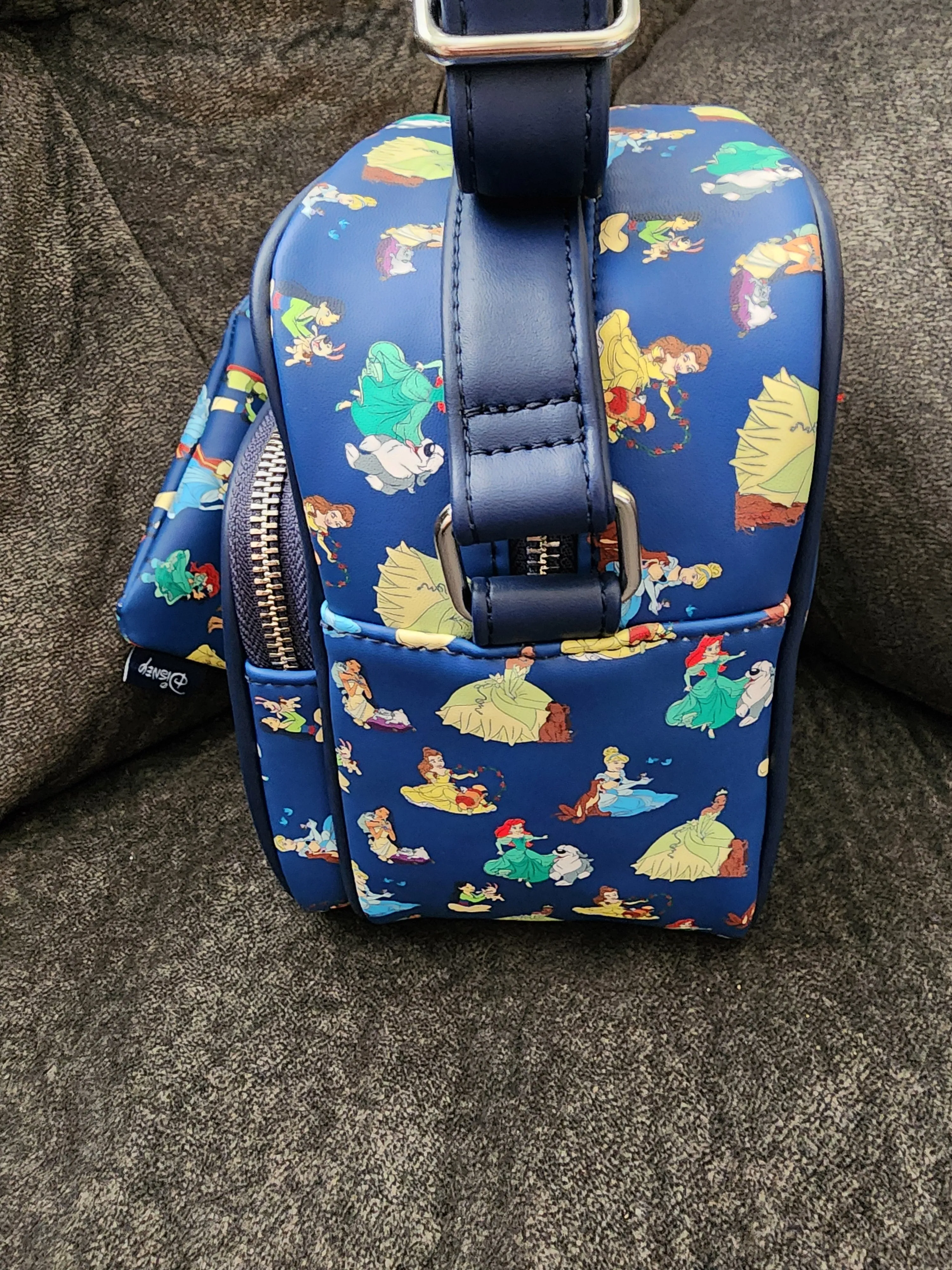 Loungefly Disney Princesses and Their Pets Crossbody Bag