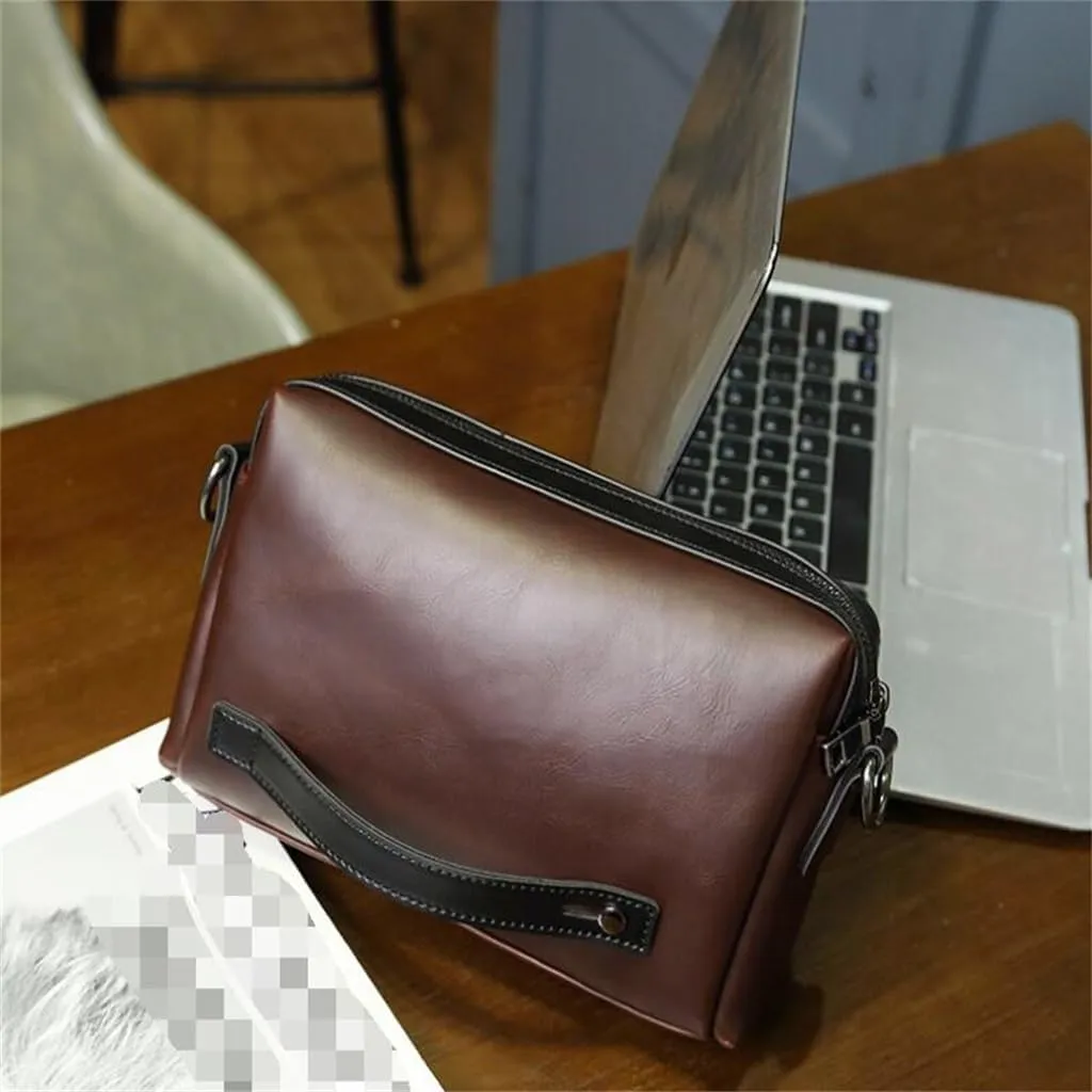 Luggage, Men's Bag, Single Shoulder Bag, Men's Crossbody Bag, Handbag, Large Capacity Casual Horizontal