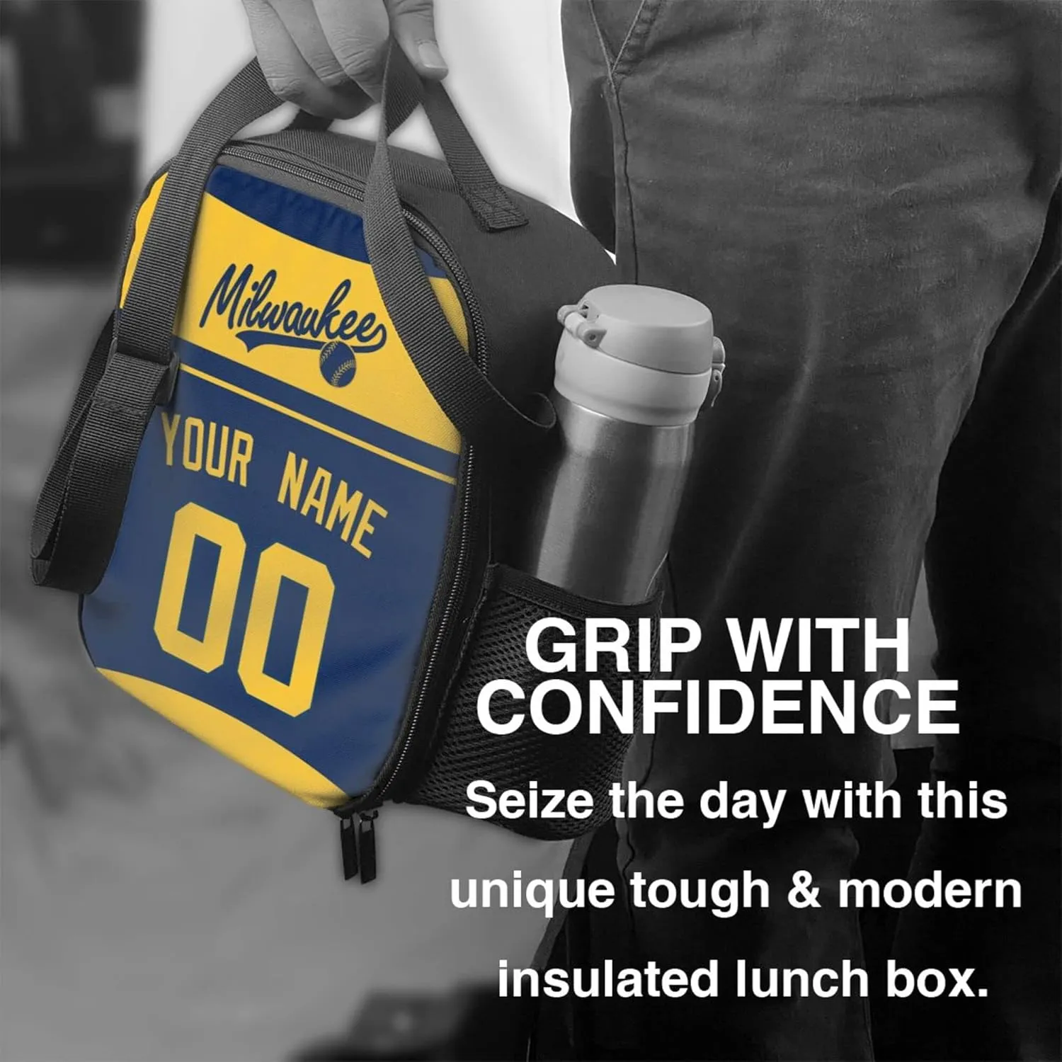 Lunch Bag Milwaukee Personalized Lunch Box Backpack Gifts for Men Women