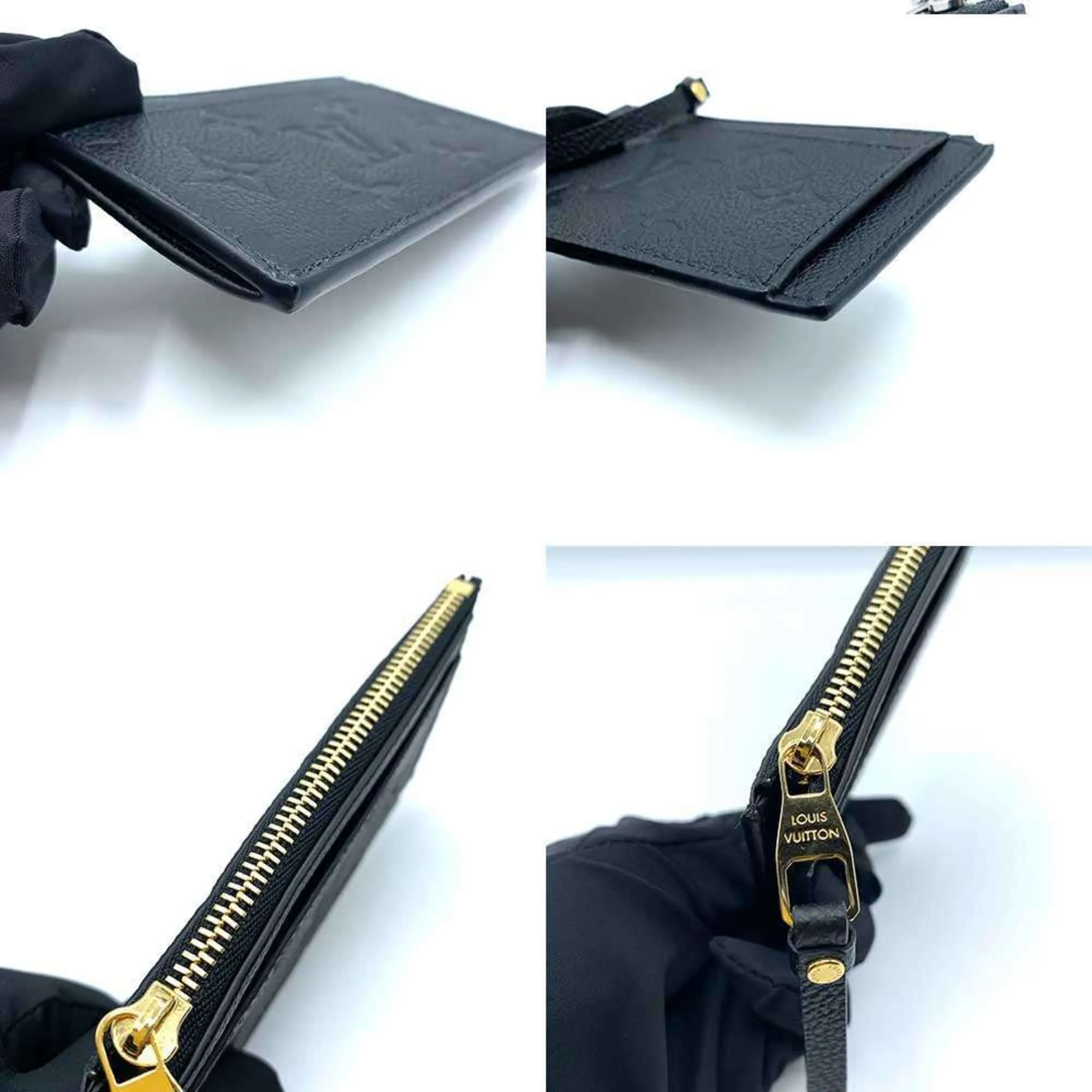 Luxury Canvas Zipped Card Holder