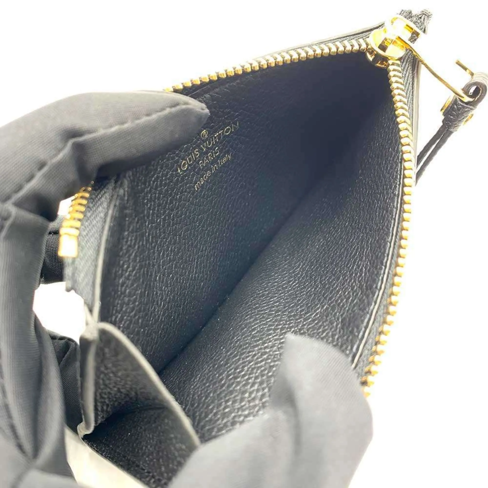 Luxury Canvas Zipped Card Holder