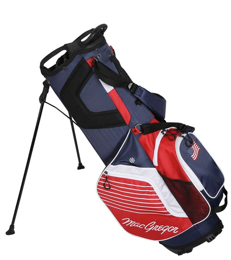 MacGregor VIP Golf Stand Bag / USA Flag