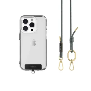 MagEasy 6mm Strap   Strap Card - Phone Lanyard - Misty Blue