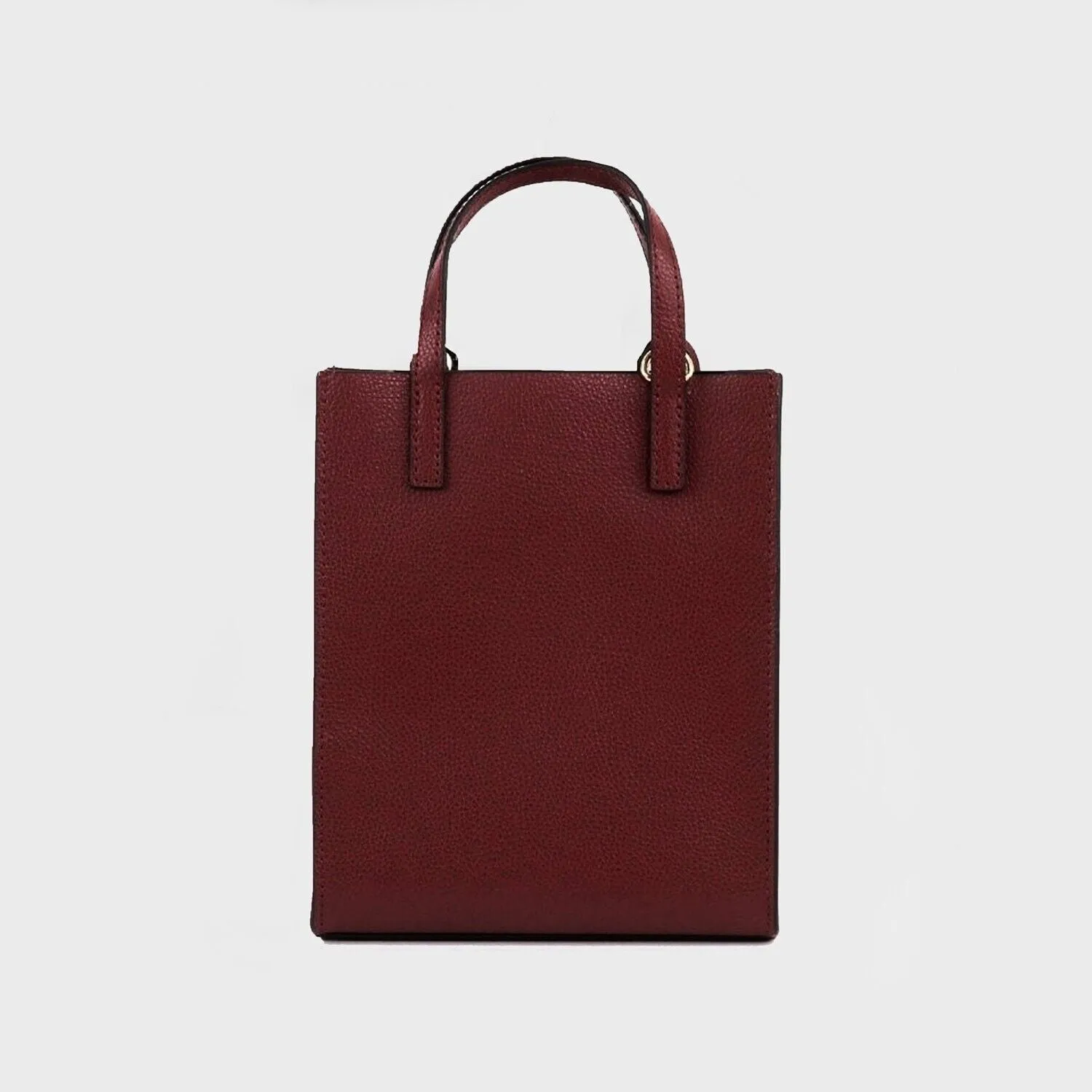 MARC JACOBS MINI GRIND PEBBLED LEATHER CROSSBODY TOTE