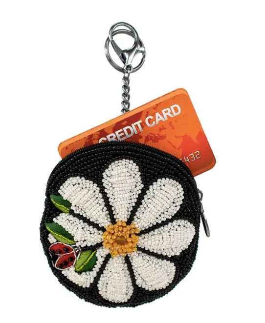 Mary Frances A Little Sunshine Coin Purse/Key Fob
