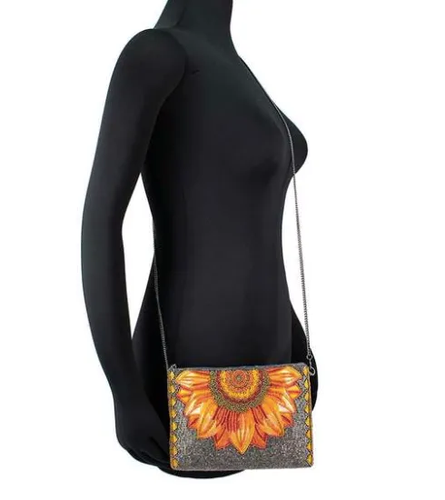 Mary Frances Follow the Sun Mini Crossbody Handbag