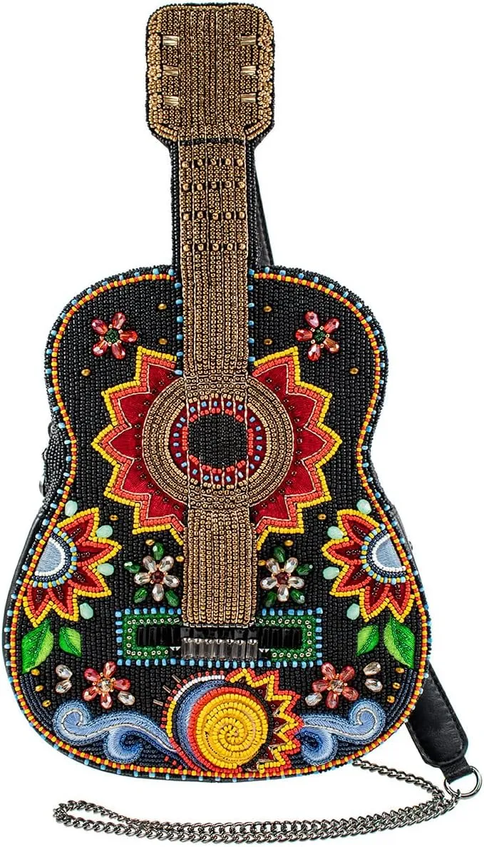 Mary Frances Guitar Festival Crossbody Handbag, Multi