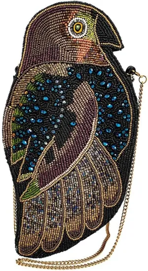 Mary Frances Limb Crossbody Parrot Handbag, Multi