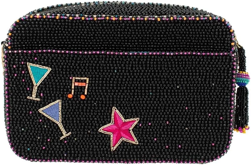 Mary Frances Party! Mini Crossbody Bag & Coin Purse/Key Fob