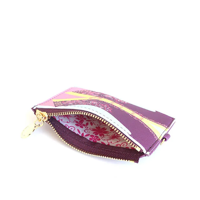 Maya Kebaya Purple Card Holder