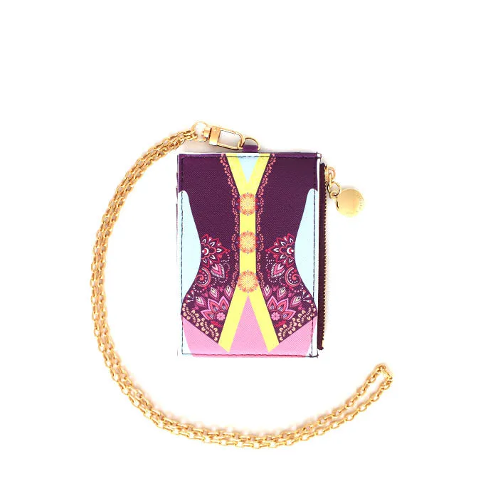 Maya Kebaya Purple Card Holder